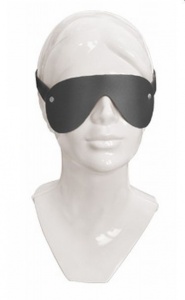 LEATHER MASK - maska okulary - skóra