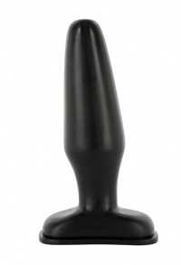 CLASSIC BUTT PLUG BLACK-stymulator analny size. M