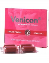 COBECO PHARMA - VENICON FOR WOMEN - tabletki wspomagające libido dla kobiet