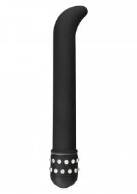 Toy Joy DIAMOND G-SPOT - BLACK VIBE - wibrator z diamencikam