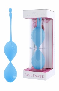 VIBE THERAPY FASCINATE BLUE- kulki gejszy /silikon medyczny