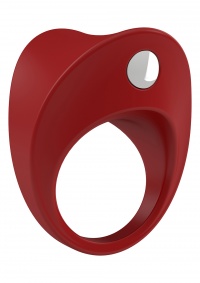 OVO - Penis Ring B11 RED - pierścień stymulujący