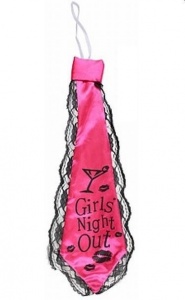 PARTY FUN  - krawat z napisem GIRLS NIGHT OUT