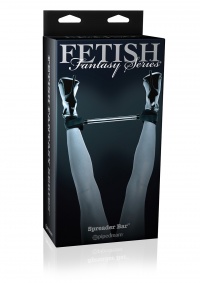 FETISH FANTASY SERIES SPREADER BAR- kajdanki na kostki na rozpórce