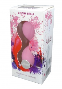 ALIVE KEGEL U-TONE LOVE BALLS - profesjonalne kulki gejszy do stymulacji mięśni Kegla