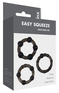 COCKRINGS EASY SQUEEZE - zestaw pierścieni dla mężczyzn