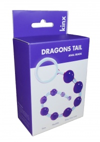 DRAGONS TAIL ANAL BEADS -  koraliki analne na pałąku