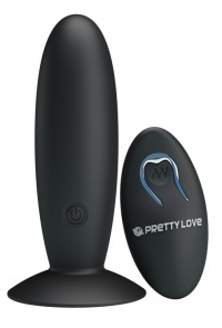 BUTT PLUG MASSAGER - zdalnie sterowany plug analny - 12 funkcji + ładowarka