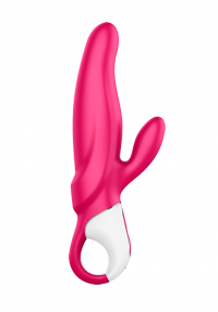 SatisFyer MISTER RABBIT -ekskluzywny wibrator ze stym. łechtaczki /silikon + ładowarka