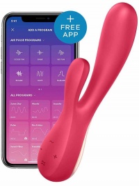 SatisFyer MONO FLEX -ekskluzywny wibrator ze stym. łechtaczki / ładowarka + aplikacja