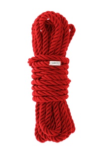 BLAZE BONDAGE ROPE RED DELUXE - specjalistyczny sznur do krępowania 5 metrów