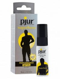 PJUR SUPERHERO PERFORMANCE SPRAY - spray opóźniający wytrysk