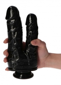 ITALIAN COCK  DOUBLE DILDO 7,5 inch - realistyczny członek do podwójnej penetracji