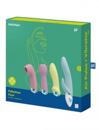 SatisFyer FABULOUS FOUR - zestaw wibratorów i stymulatorów dla par