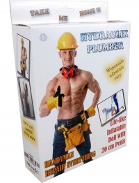 PLUMBER MALE SEX DOLL - nadmuchiwana lalka mężczyzny 