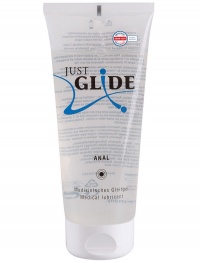 JUSTglide ANAL LUBRICANT - analny lubrykant na bazie wody 200 ml