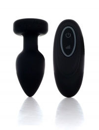 DISCO SILICONE PLUG VIBE - zdalnie sterowany stymulator analny